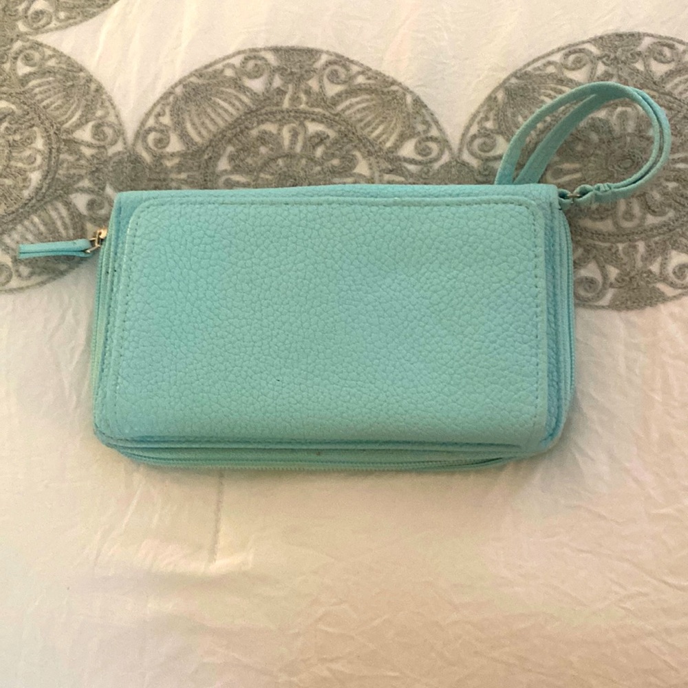 Wristlet , teal